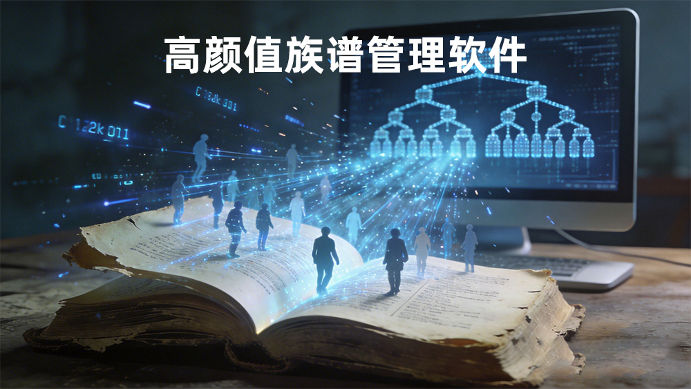 回老家翻出一本破族谱，我花了三个月做了个族谱管理软件