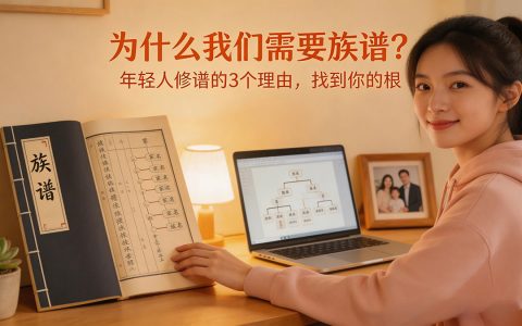 为什么我们需要族谱？年轻人修谱的 3 个理由，找到你的根